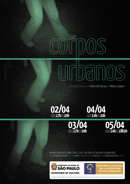 Corpos Urbanos (cartaz: Giovani Castelucci)
